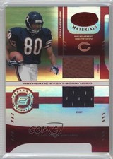 2004 Leaf Certified Materials Freshman Fabric Mirror Red Bernard Berrian n8a