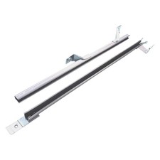 For Ford Bronco 66-77 Front Driver Passenger Side Glass Run Division Bar Kit For Ford Bronco 66-77 Front Driver Passenger Side Glass Run Division Bar Kit