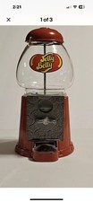 Ancienne machine/distributeur à gomme ventre gelée 11 1/2" NETTOYAGE fonctionne très bien ! LOOK VOIR