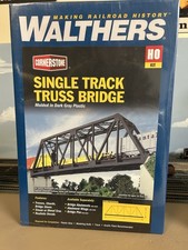 Walthers 933-3185 HO Single Track Truss Bridge Structure Kit
