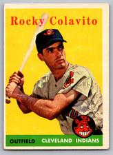 1958 TOPPS #368 ROCKY COLAVITO INDIANS