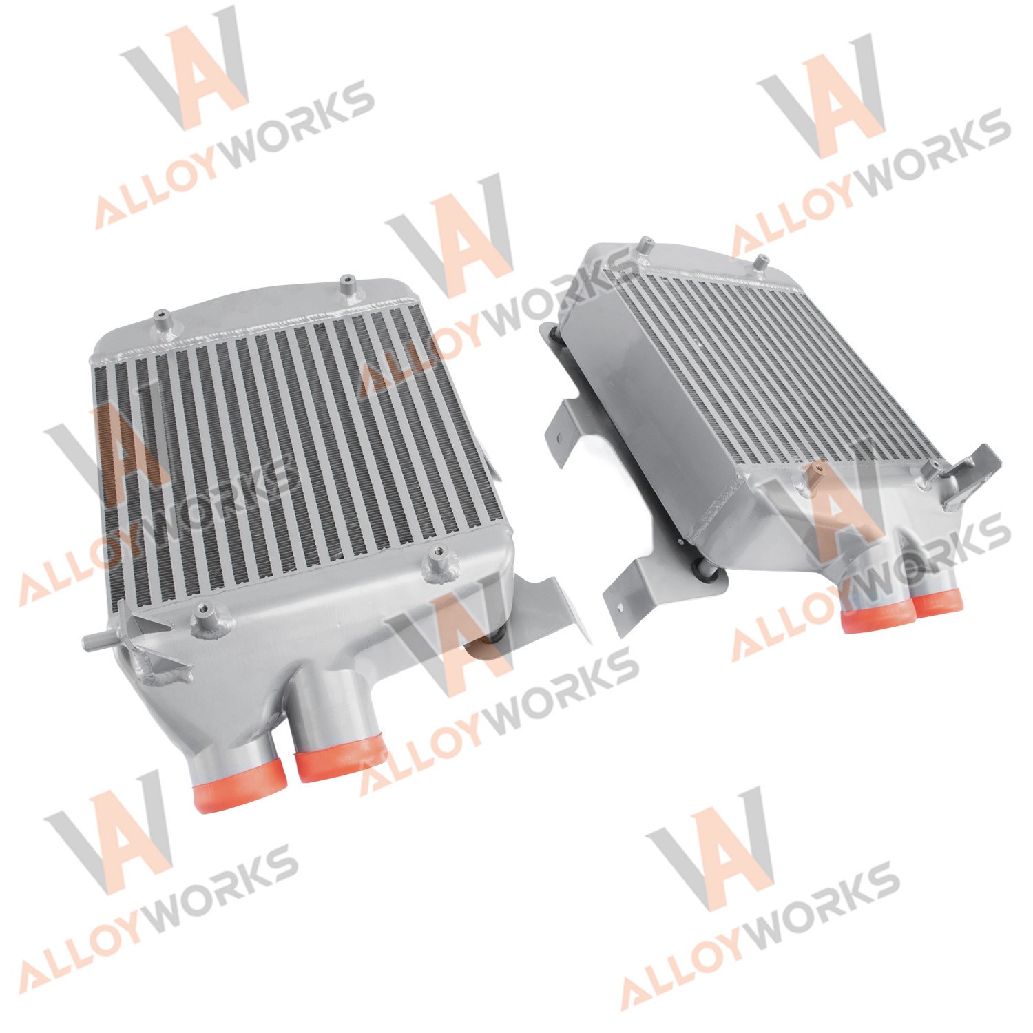 Left+Right Intercooler For 2014-2020 2018 Maserati Ghibli Quattroporte 3.0L V6