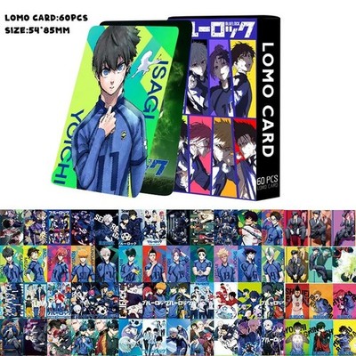 60PCS Blue Lock Anime LOMO Photo Cards Set