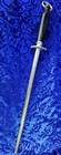 Vintage F. Dick Knife Sharpener Honing Steel Rod Germany Arrow Black Handle