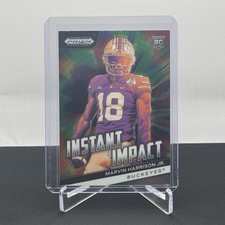 Marvin Harrison Jr Ohio State 2024 Prizm Draft Football Instant Impact Rookie