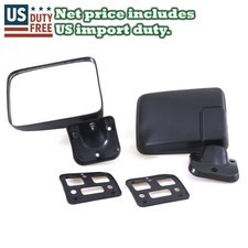 New Door Mirrors Pairs Mitsubishi L200 Warrior Strada G-cab K74 K75 Pickup Black