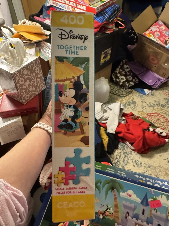 Rompecabezas 400 piezas Together Time Mickey Mouse Mickey's Beach Party Foto 2 de 3