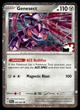 Pokemon TCG Genesect 040/064 Holo Uncommon Prize Pack Series Cards LP