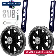 Training Wheels for12/14/16/18/20 Inch Bicycle,Flash Mute Wheel Flash Mute upg