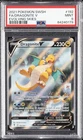 2021 POKEMON SWORD & SHIELD EVOLVING SKIES #192 FULL ART/DRAGONITE V PSA 9