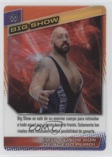 2015 Panini WWE Wrestling Action (Spanish) Big Show #069 02v3