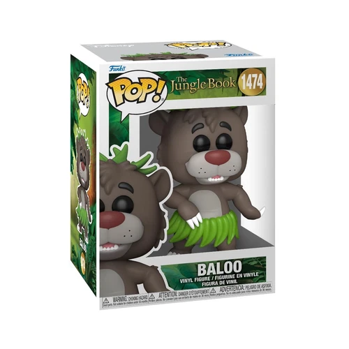Funko Pop! Disney: TJB - Baloo Bear​ - Jungle Book - Collectable Vinyl Figure - 