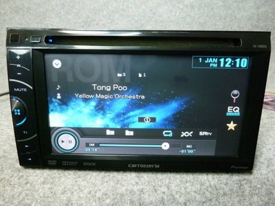 Pioneer Carrozzeria FH-780DVD Double Din Car Deck Audio CD DVD Working Confirmed