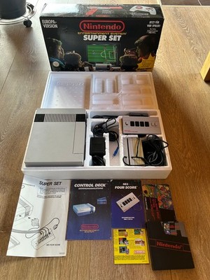 NES Nintendo Entertainment System Super Set European Version PAL | CIB