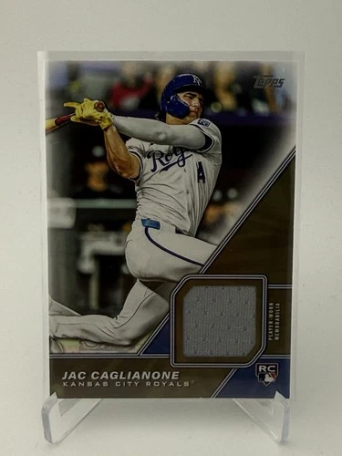 2026 Topps Series 1 Jac Caglianone RC Major League Material Relic Card #MLM-JCA