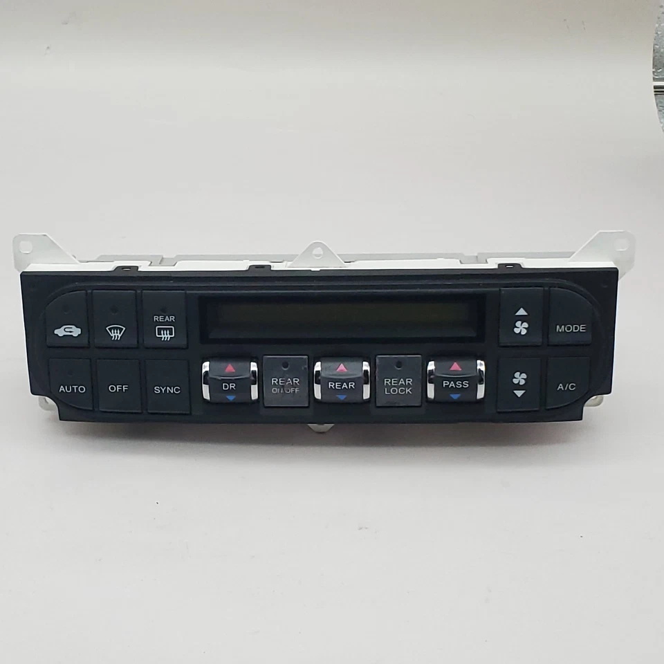 Unidad de control de clima Honda Odyssey 2005-2010 calentador de aire acondicionado tablero de temperatura OEM Foto 4 de 4