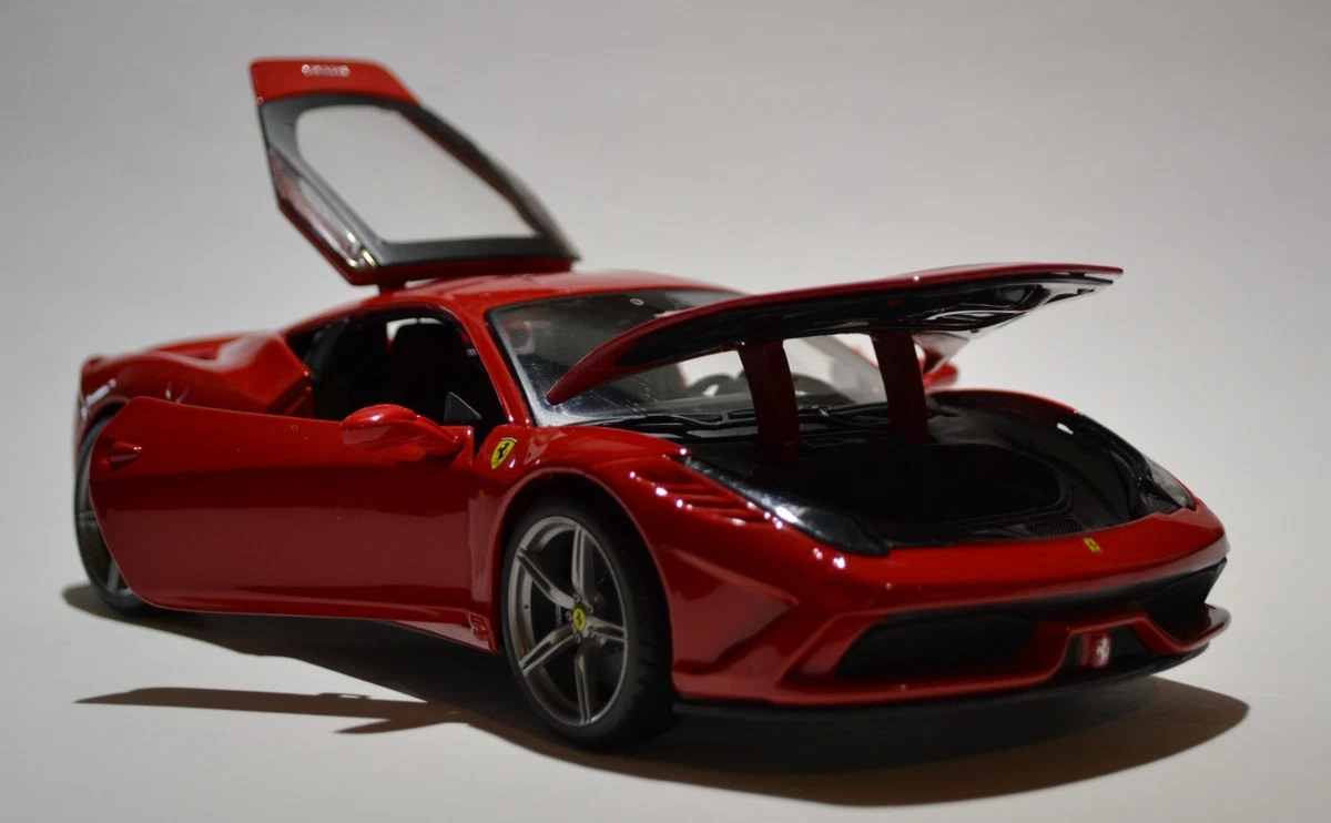 Ferrari 458 Speciale Red 1/18 Maisto Detailed No Box not BBR Kyosho