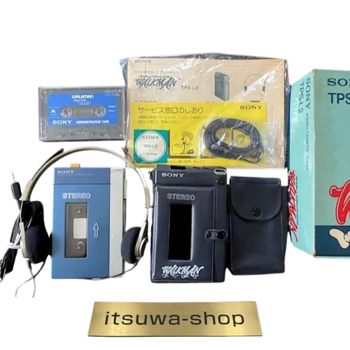 SONY Walkman TPS-L2 Cassette Player Stereo 1st Generation Vintage Super Rare