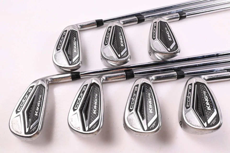 Cobra King F8 Irons / 4-PW / Stiff Flex N.S.Pro Modus³ Tour 105 Shafts - Image 2 of 4