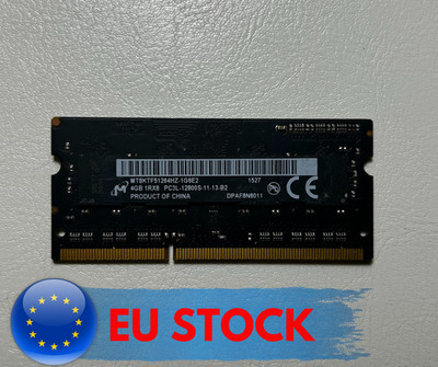 GEBRAUCHT Micron 4GB 1Rx8 PC3L-12800S-11-13-B2 SODIMM MT8KTF51264HZ-1G6E2...
