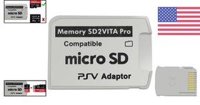 SD2Vita 5.0 MicroSD Adapter for PS Vita - 256GB Support | Fast Loading Speeds