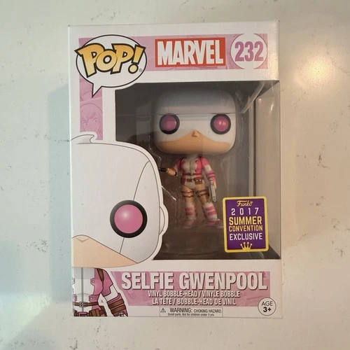 Funko POP! Marvel 232 Selfie Gwenpool 2017 Summer Convention