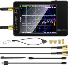 Advanced 1.5GHz Antenna Analyzer with Enhanced Battery Life and USB Connectivity