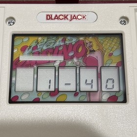 Nintendo Game and Watch Black Jack Handheld BJ-60 Multi-Screen Tested