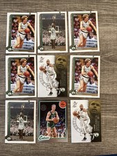 18 Boston Celtics Cards Larry Bird Bill Russell Jaylen Brown and rookies