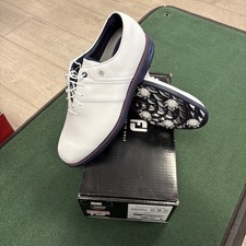 Footjoy Premiere Series Scarpe da Golf Uomo Nuove UK 10.5 Bianco 54543K