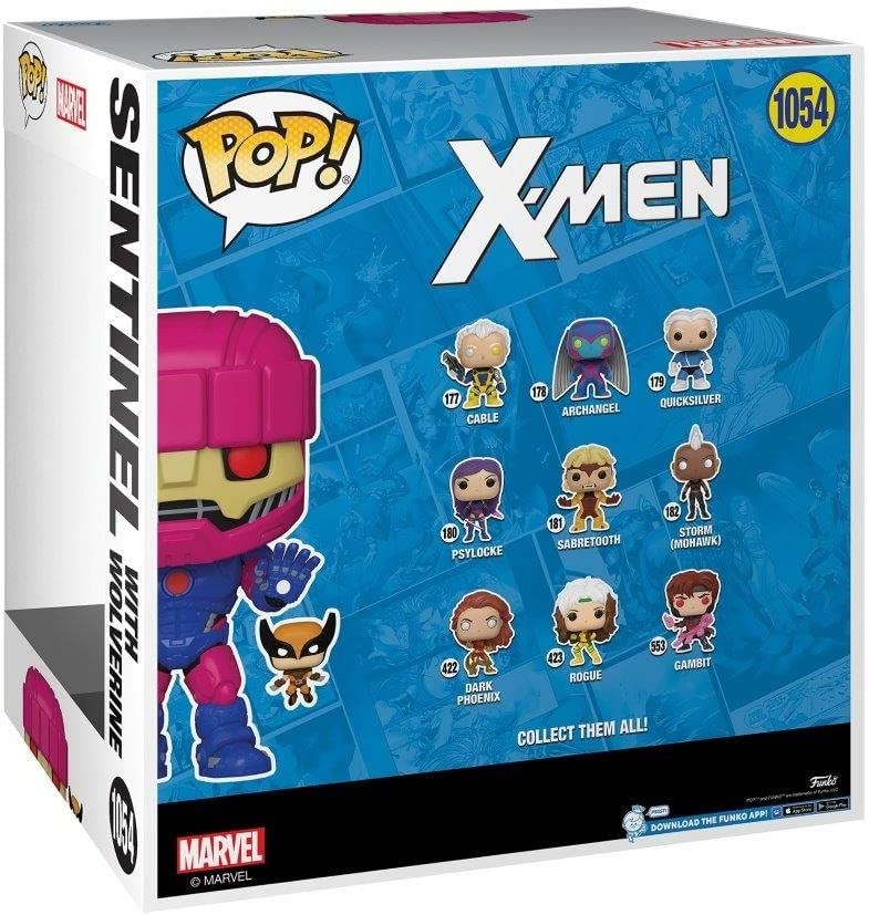 Funko Pop! Jumbo Marvel: X-Men - Sentinel with Wolverine #1054 PX