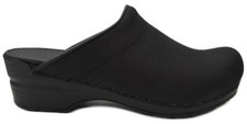 Sanita Karl Danish Clogs in Black 450250 