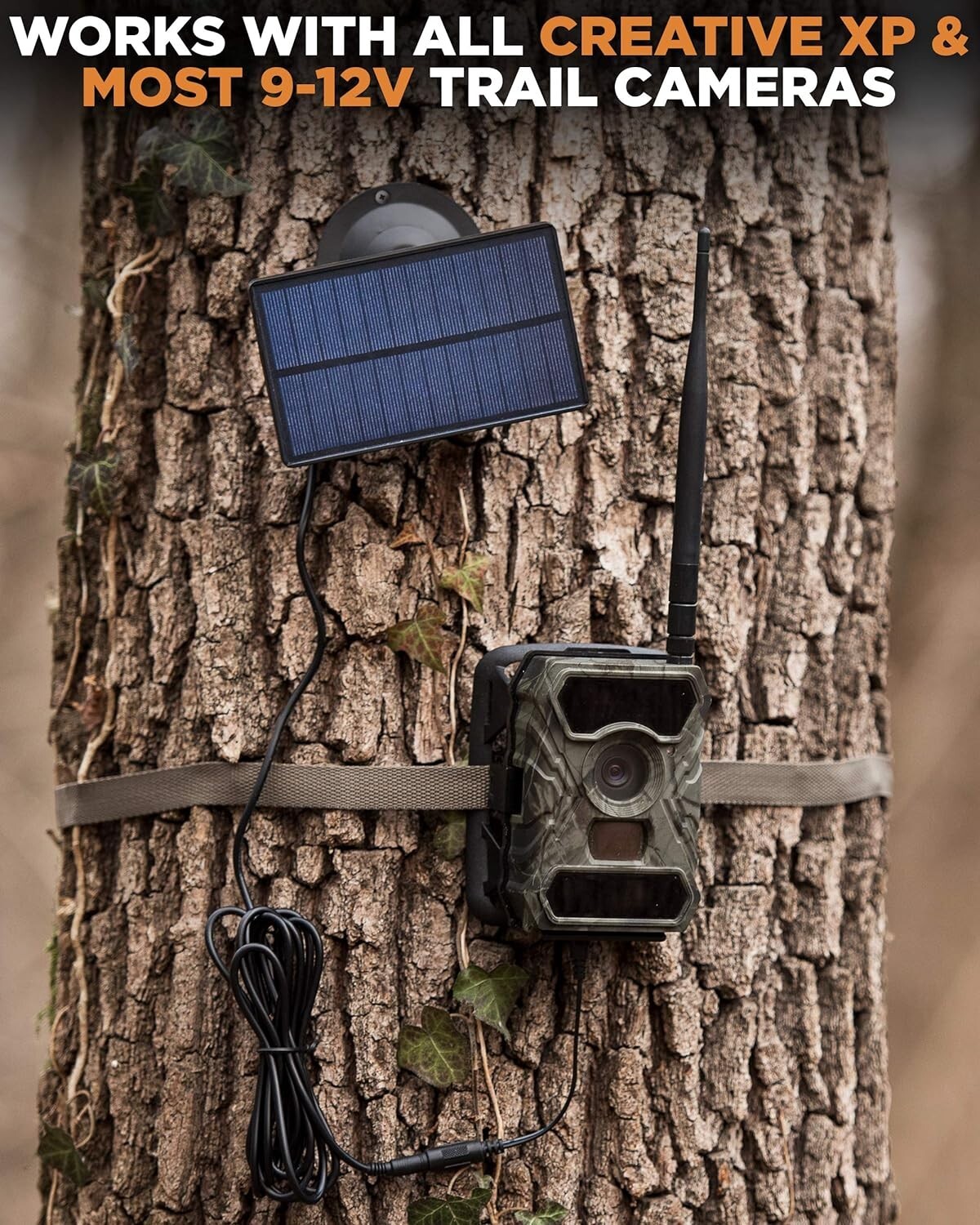 Versatile All-in-One 9V Solar Panel Kit - Constant Power Supply - Weatherproof