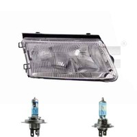 Scheinwerfer Rechts H4/H7 FüR VW Passat Variant 3B5 3B2 Inkl. Osram Lampen