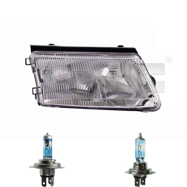 Scheinwerfer Rechts H4/H7 FüR VW Passat Variant 3B5 3B2 Inkl. Osram Lampen-image