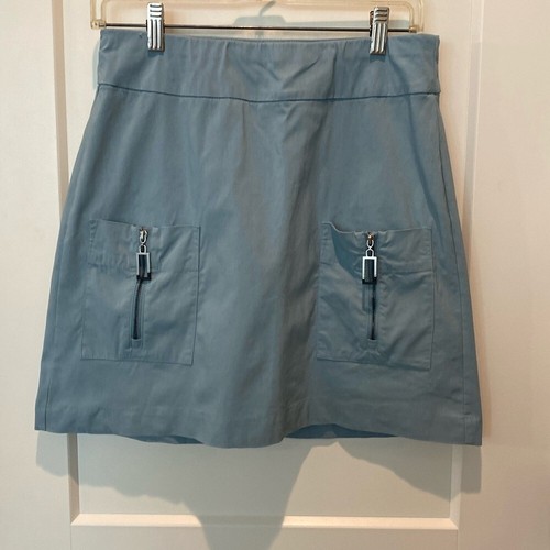 Jamie Sadock Ladies Golf Skirt. Light Blue. Size 6. Lined w/Under