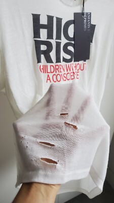 NWT Enfants Riches Deprimes T Shirt High Risk Children Without A