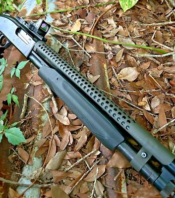 BURIED TREASURE! Mossberg 590A1 HEAVY '6Row' Heat Shield OLD STOCK Shotgun STEEL