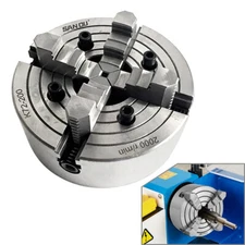 4 Jaw K72-200 8'' Independent Reversible Lathe Chuck Lathing For Milling Machine