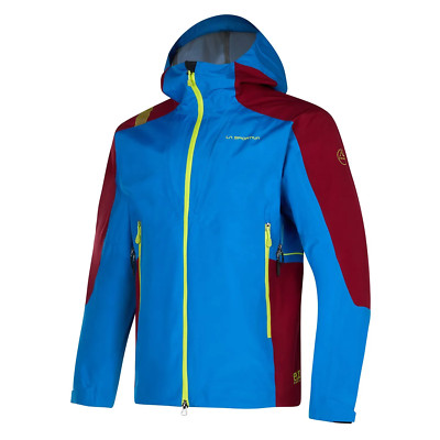La Sportiva Crossridge Evo Shell Jkt Herren - Col.Electric Blue/Sangria