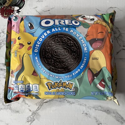 Pokemon Oreos LIMITED EDITION!! SEALED PACKAGE. (BRAND NEW)