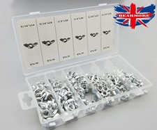 150x Steel Wing Nut Wingnut Wing Twist Bolt Wing Screw Imperial Size Hardware