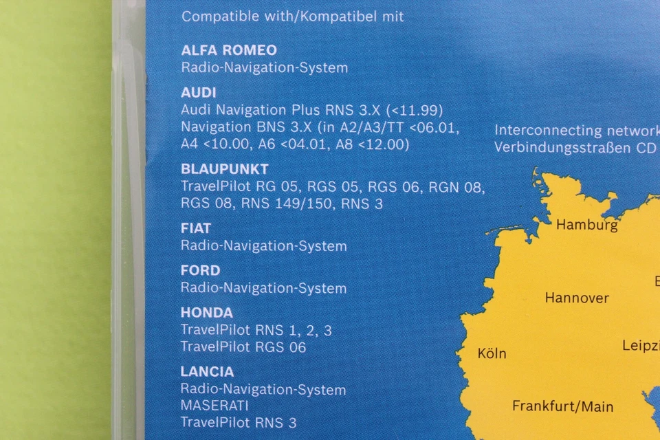 CD NAVIGATION NON DX DEUTSCHLAND 2007 VW MERCEDES PORSCHE AUDI NISSAN FORD SKODA - Bild 2 von 3