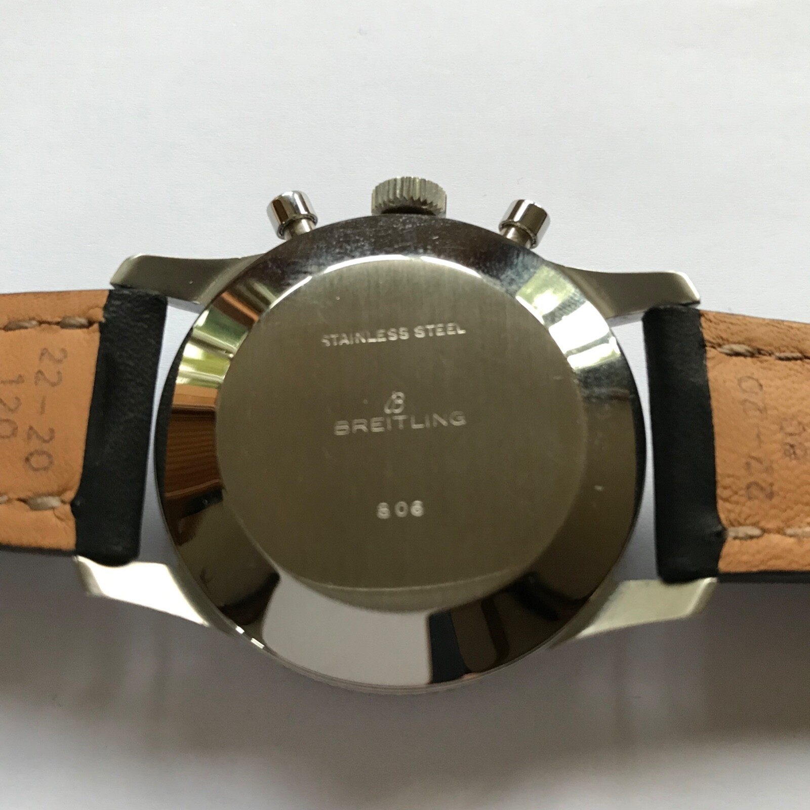 Rare Vintage Transitional Breitling Navitimer 806 Chronograph c/w Documents 1963 image 3