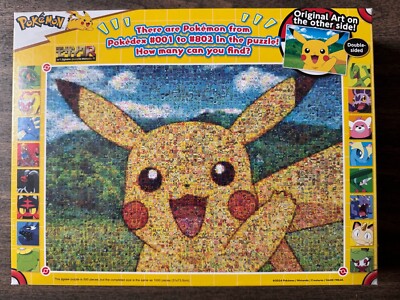 Ensky - Pokemon - Mosaic Art Pikachu 500 Piece Jigsaw Puzzle