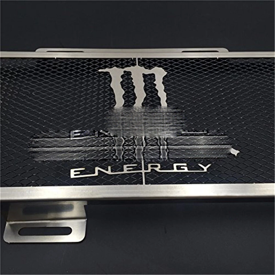 Radiator Grille Guard Screen Cover Monster For KAWASAKI VERSYS 650 2015-2017 - Image 2 of 4