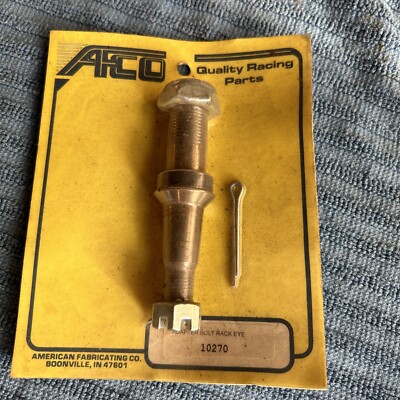 AFCO Quality Racing Parts Adapter Bolt Rack Eye, Dirt Late Model