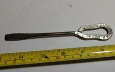 Vintage Hager's Clothing & Hats Advertising Metal Screwdriver