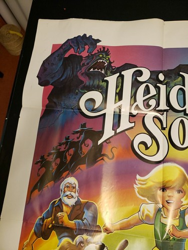 Original Heidi's Song 1982 One Sheet Movie Poster 27x41 Hanna-Barbera(155f) - Picture 2 of 24