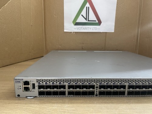 EMC DS-6510B FC Switch EMC 48-Port 8Gb Fibre Channel Switch with Dual PSU - Picture 3 of 12